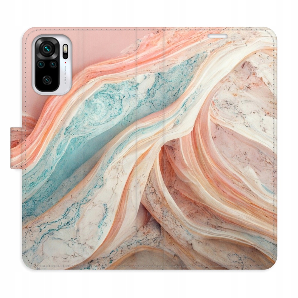 Etui z klapką iSaprio Colour Marble do Xiaomi Redmi Note 10 Note 10S