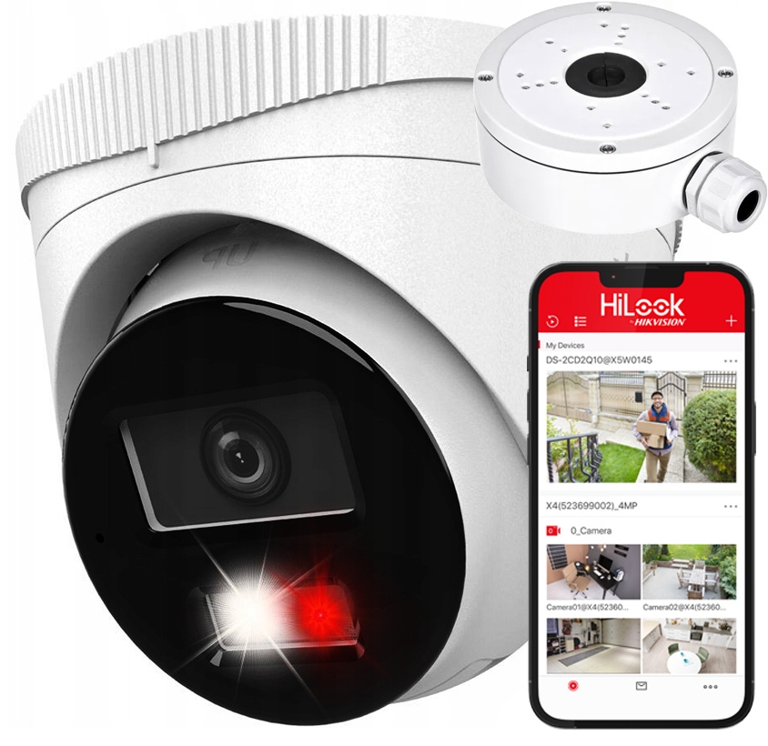 Ip kamera 6MPx PoE IPCAM-T6-30DL HiLook od spoločnosti Hikvision plechovka DS-1280ZJ-S