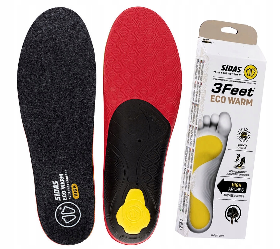 Vložky do bot Sidas 3Feet Eco Warm High XXL (46-48)