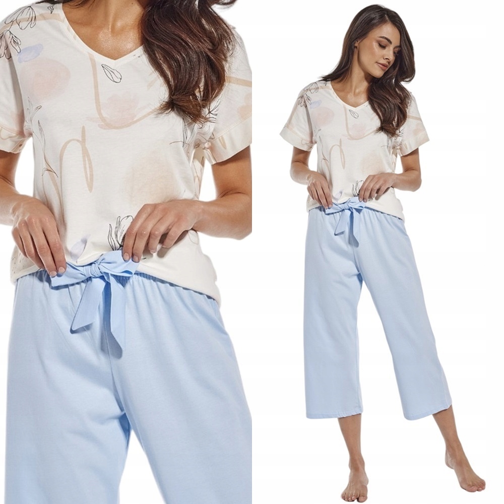 Dámské Pyžamo Cornette Felicia 657 S 36 Ecru