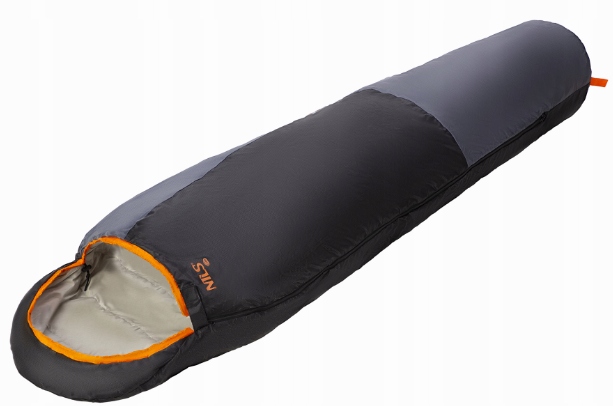 Nils Camp NC1705 Śpiwór Ultra Light Szaro-pomarańczowy