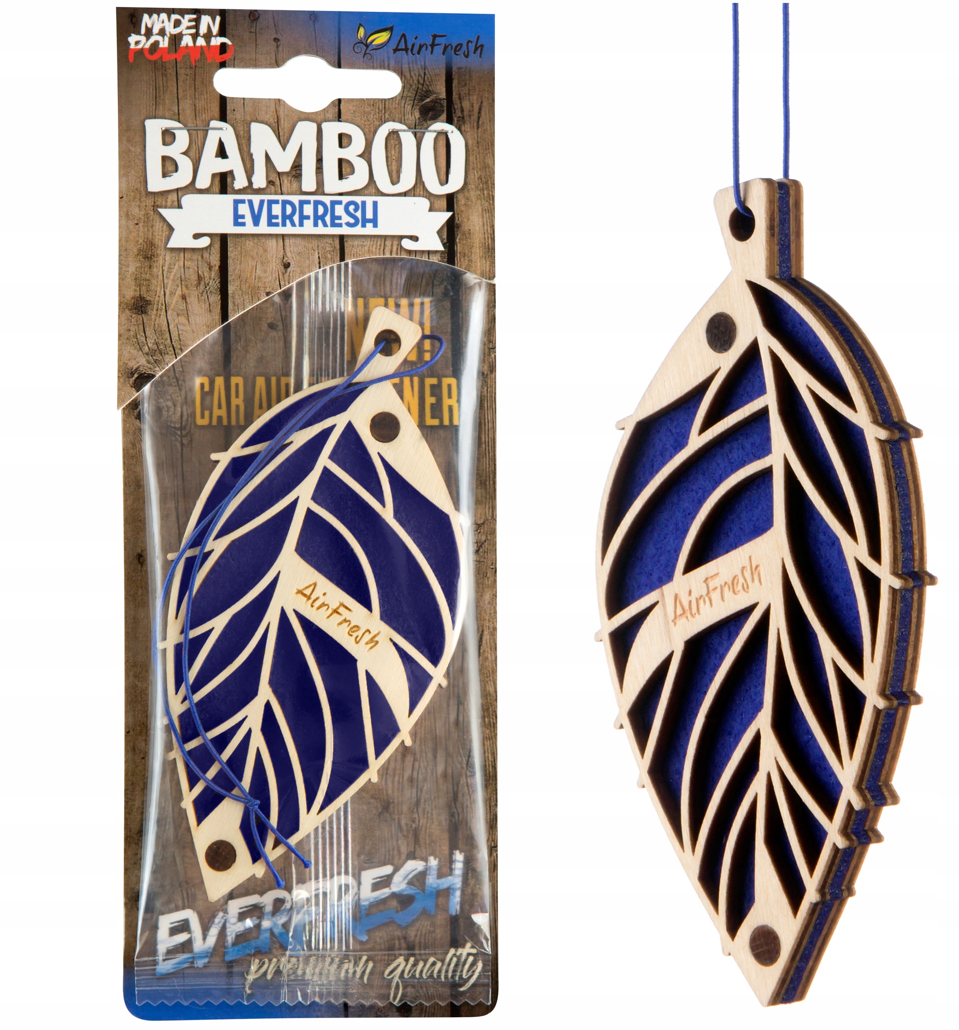 

Zapach Samochodowy Z Drewna Bamboo. Everfresh