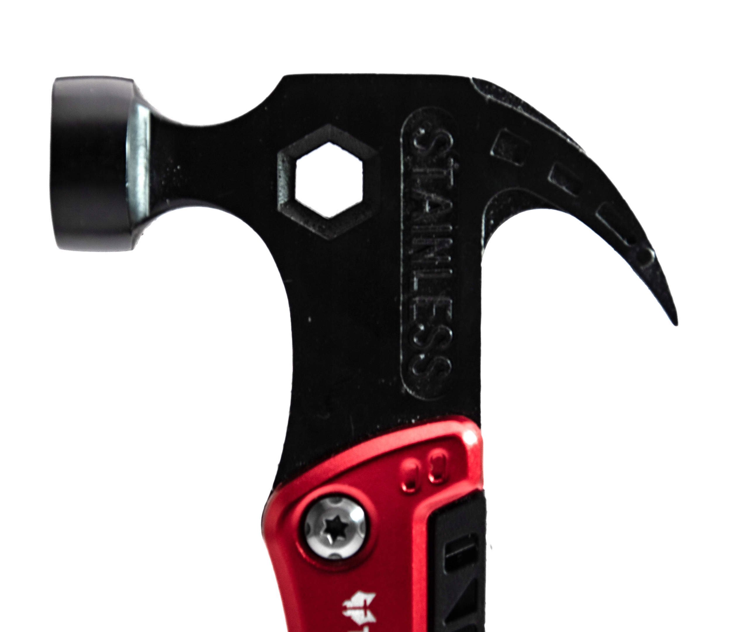 Multitool Traveler Nůž Svítilna Kladivo Bity Pouzdro