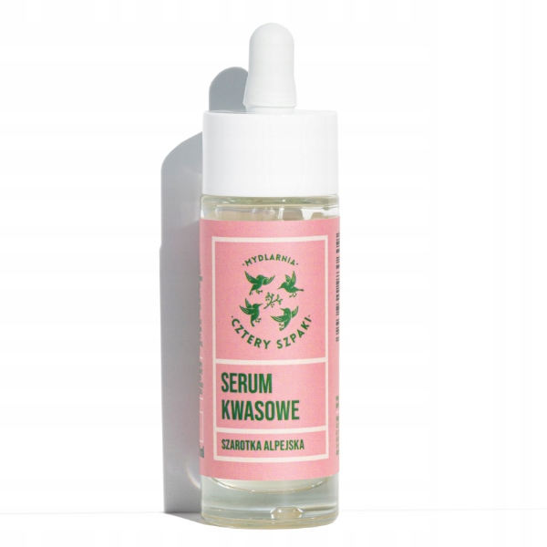 4Špačci Kyselé sérum na obličej alpská šeď 30 ml
