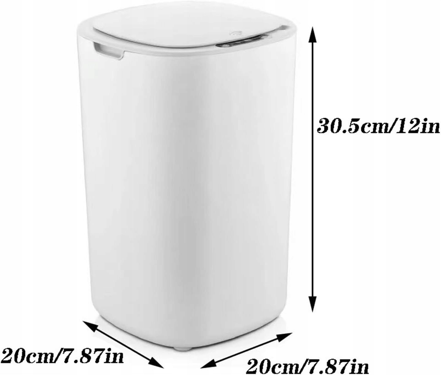 Levně Odpadkový Koš Inteligentní Barva Bílá