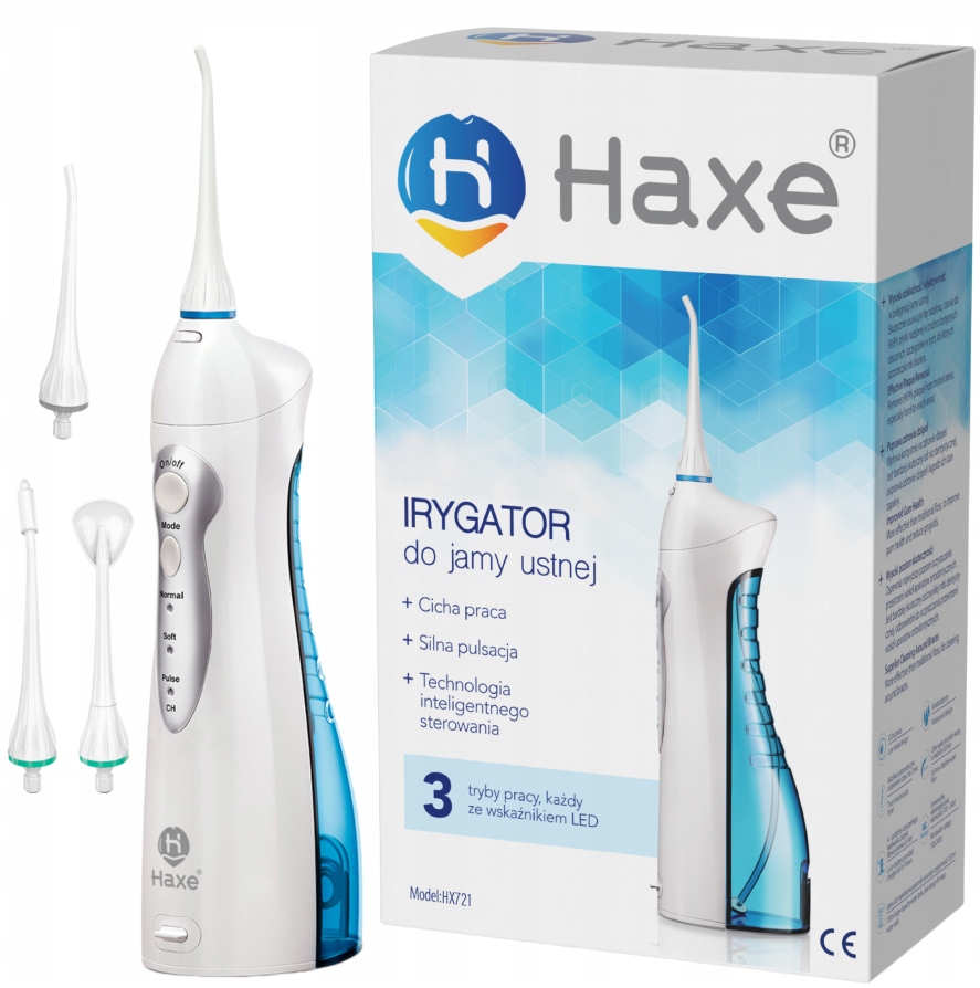 

Haxe bezprzewodowy irygator do jamy ustnej HX721