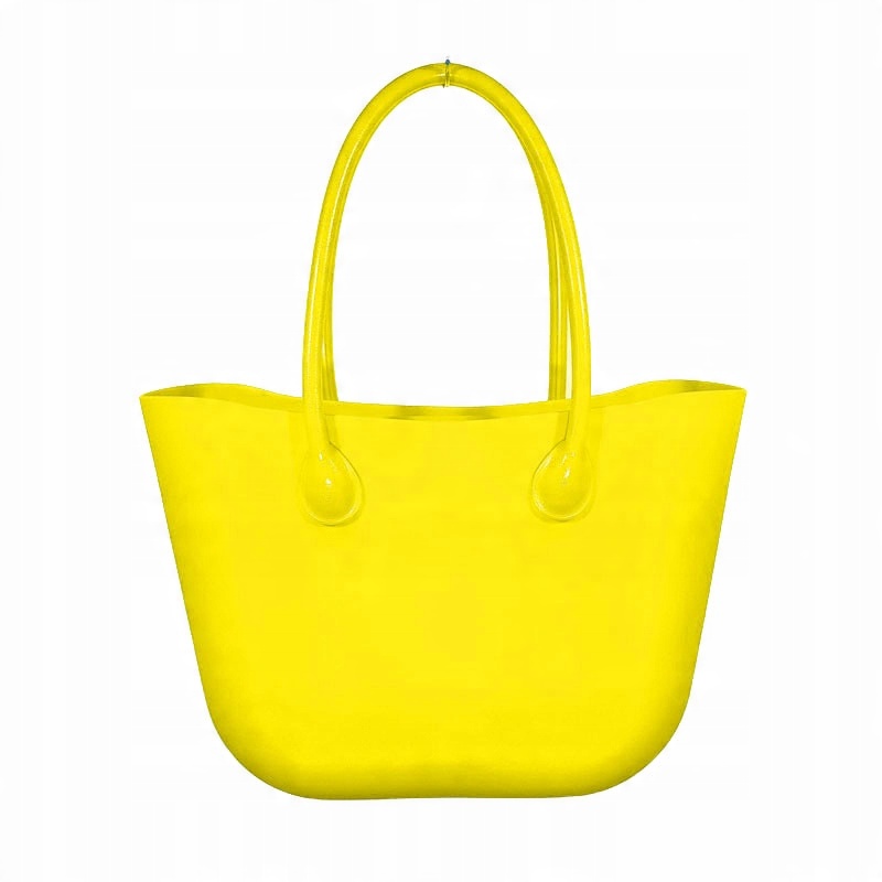 

O Torba Gumowa Hobo Torebka Jelly Shopper Bag Tgg