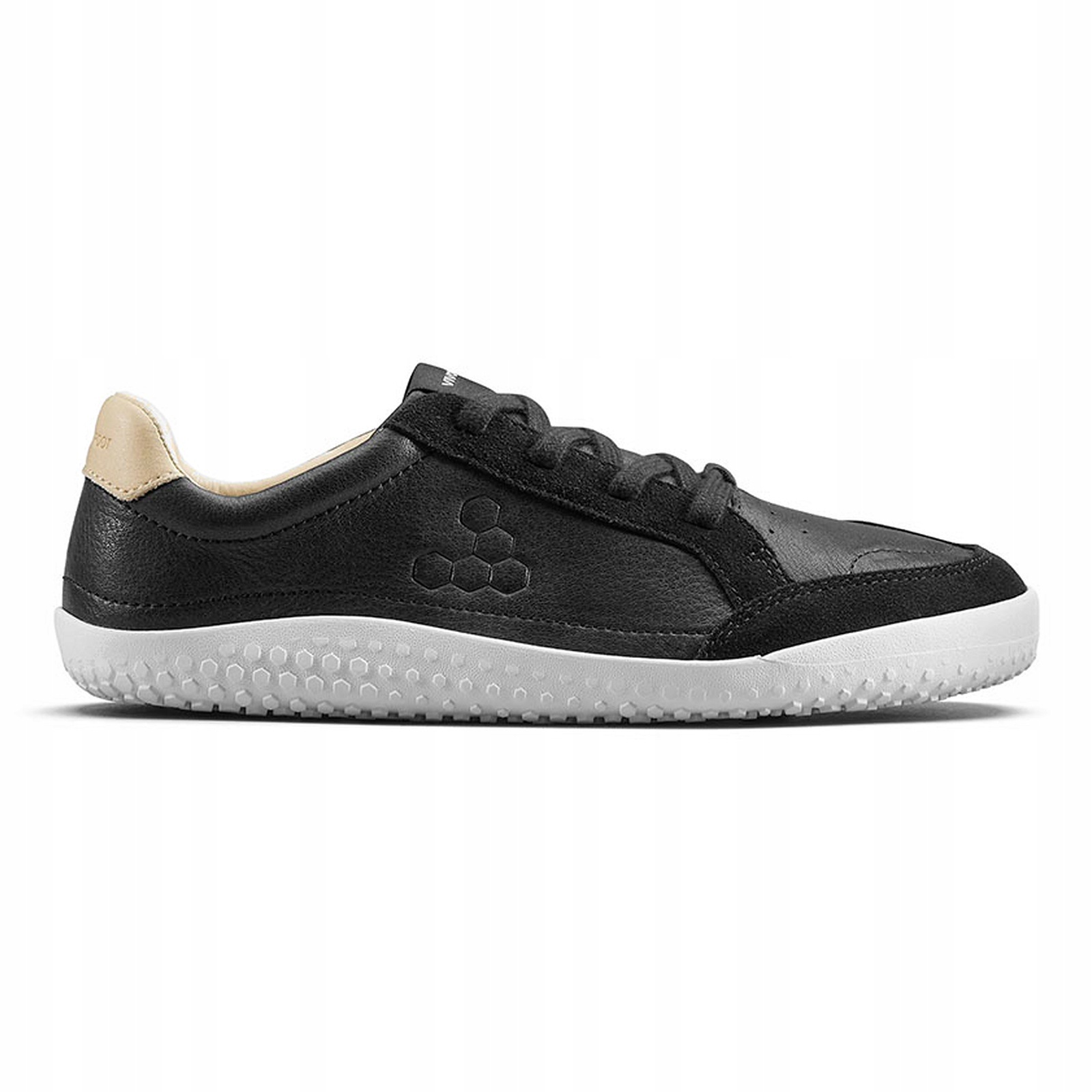 Buty barefoot skórzane dziecięce Vivobarefoot Gobi Sneaker Obsidian 36