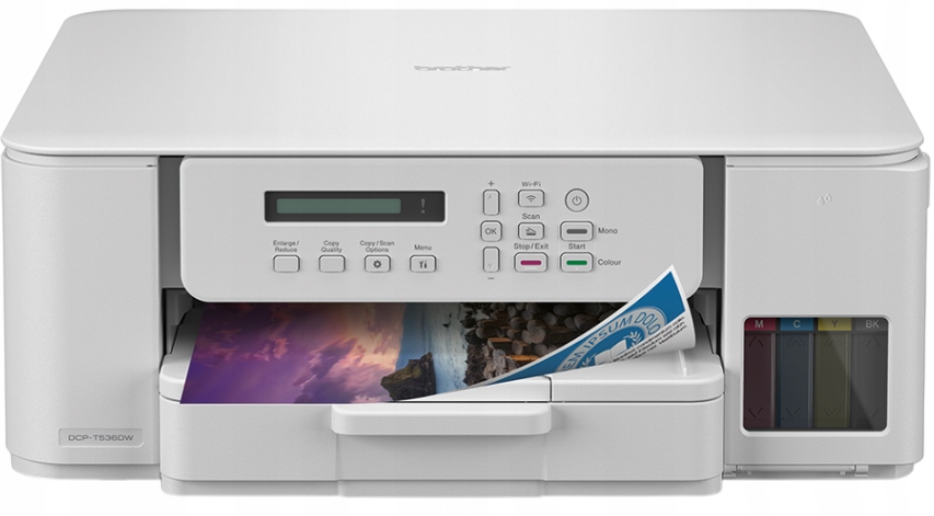Drukarka Brother DCP-T536DW InkBenefit Plus A4 kolorowa wielofunkcyjna