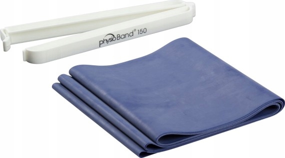 Guma Taśma Do Ćwiczeń 2,4M Niebieska Rehabilitacja Deuser Physio Band 150