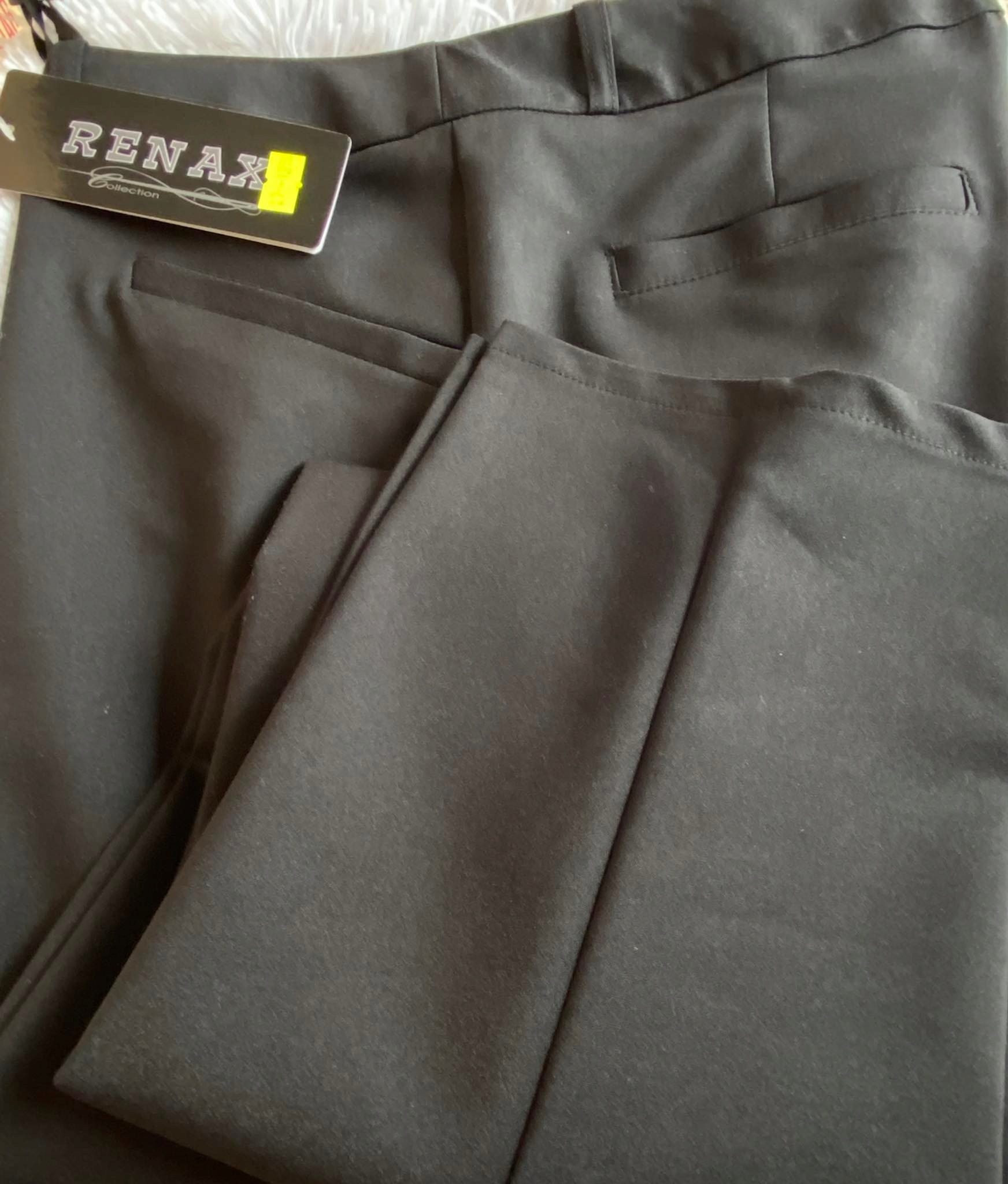 Kalhoty Renax Collection Barva Černá vel 42