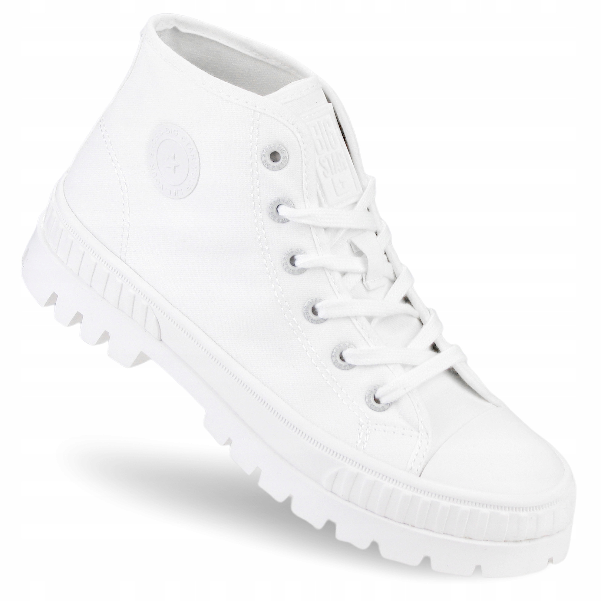 Trampki damskie Buty na podwyższonej podeszwie Big Star wysokie OO274009 41