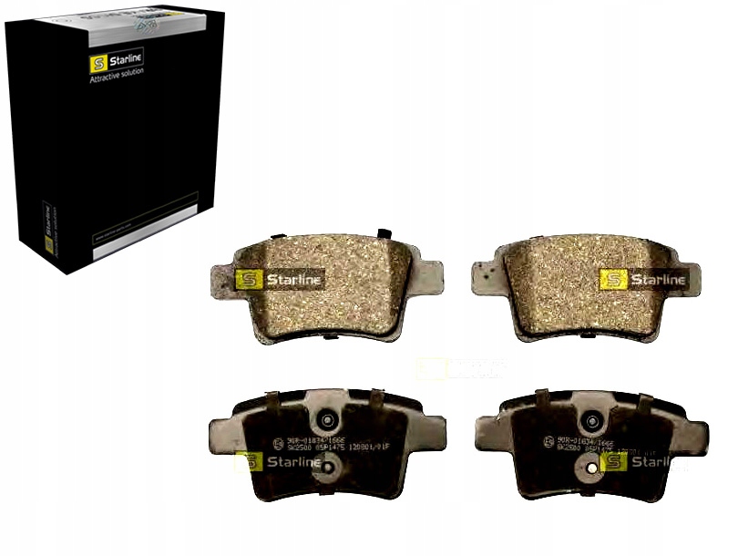 

Klocki Hamulcowe Citroen C4 Picasso 1 Kpl Starline