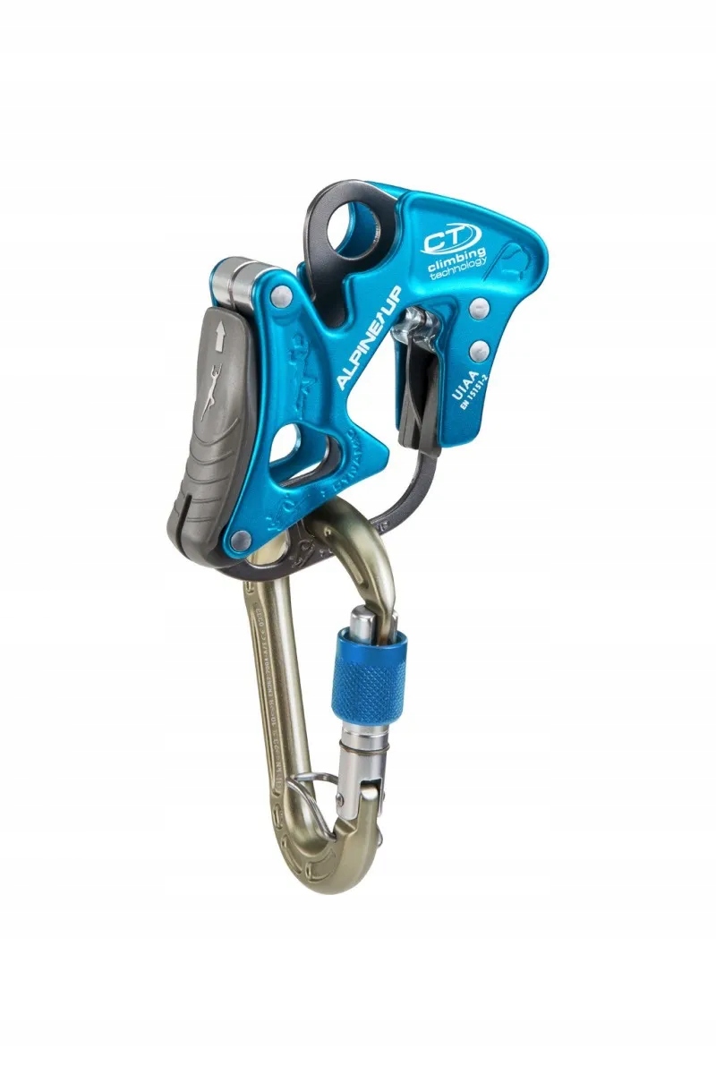 Zajišťovací a sjezdový přístroj Climbing Technology Alpine Up modrý