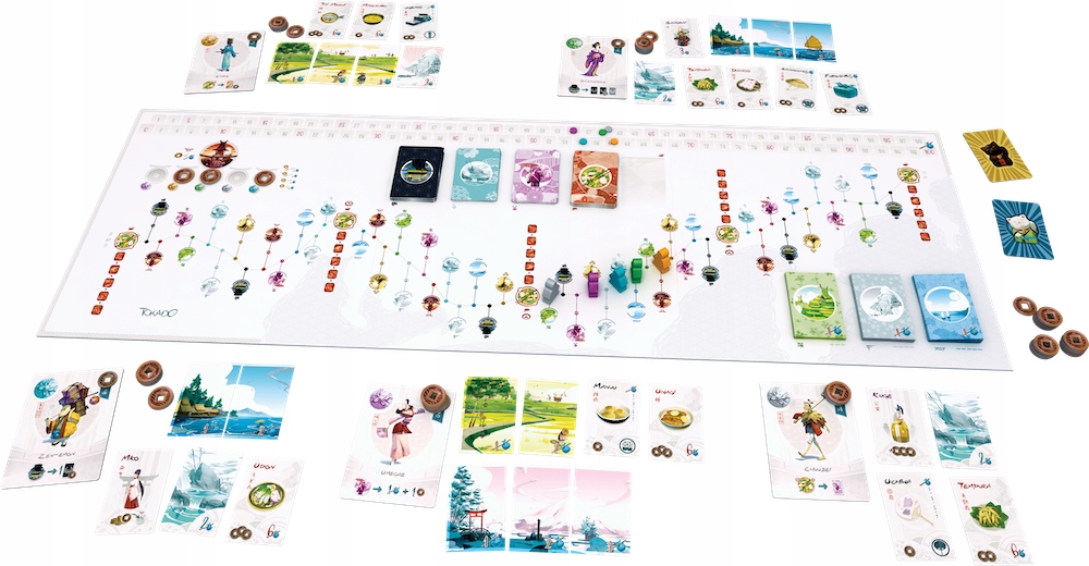REBEL GRA PLANSZOWA TOKAIDO POLSKA EDYCJA 16950 Maksymalna liczba graczy 5