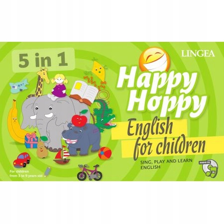 HAPPY HOPPY ENGLISH FOR CHILDREN 5W1 GRY I ZABAWY