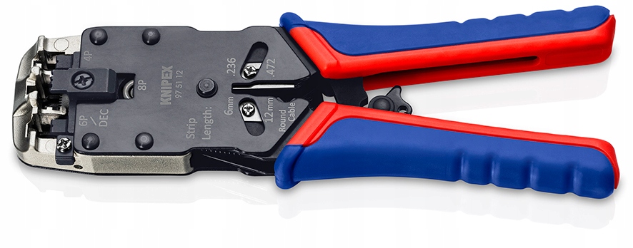 Kliešte na miesenie telefónnych zástrčiek typu Western Knipex 200 mm