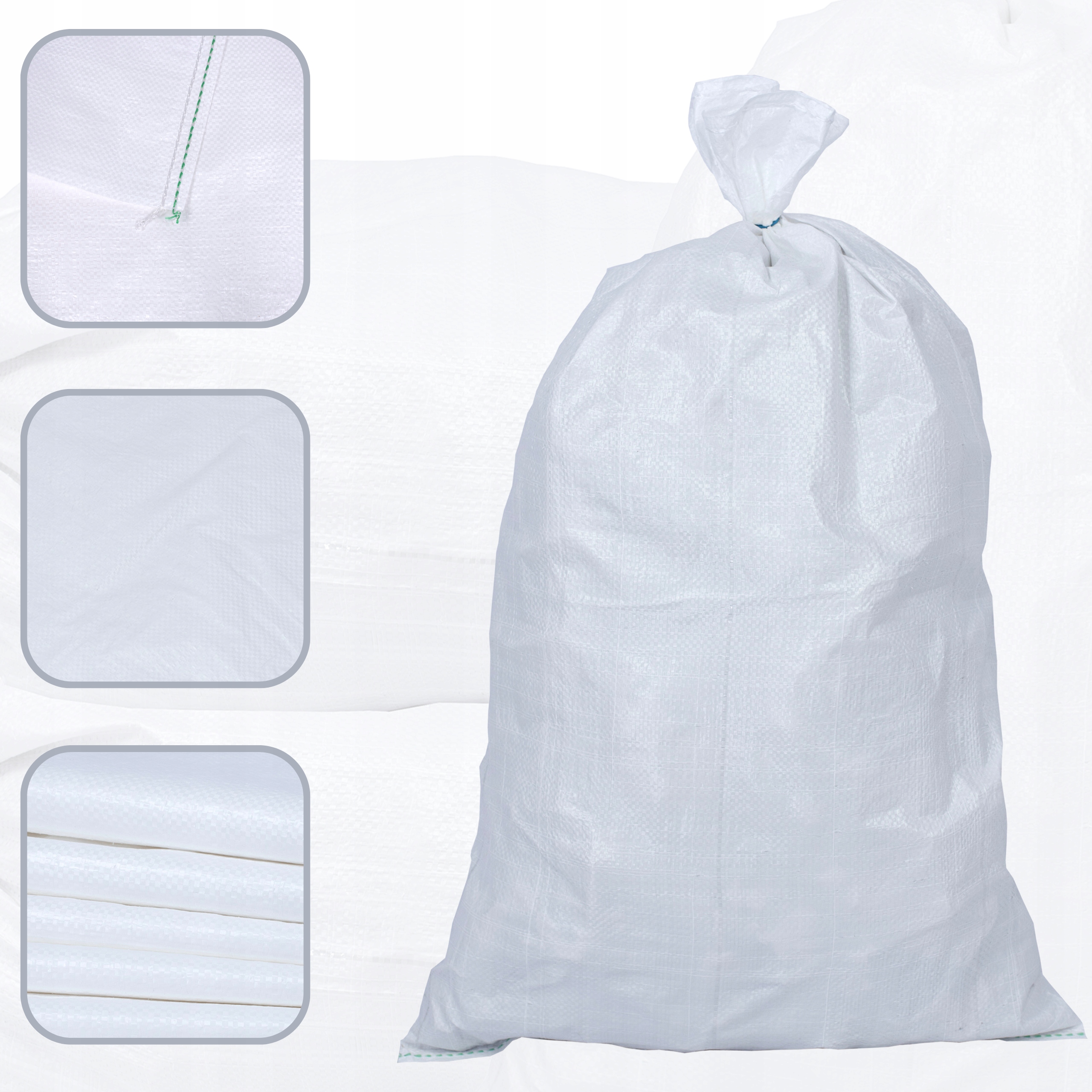 Worki PP 50Kg 65x105 MOCNE na Węgiel Zboże 1 szt. EAN (GTIN) 5904576980153