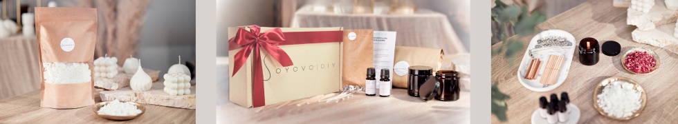 ZESTAW DO ROBIENIA ŚWIEC ŚWIECZEK SOJOWYCH PREZENT Szerokość produktu 23 cm