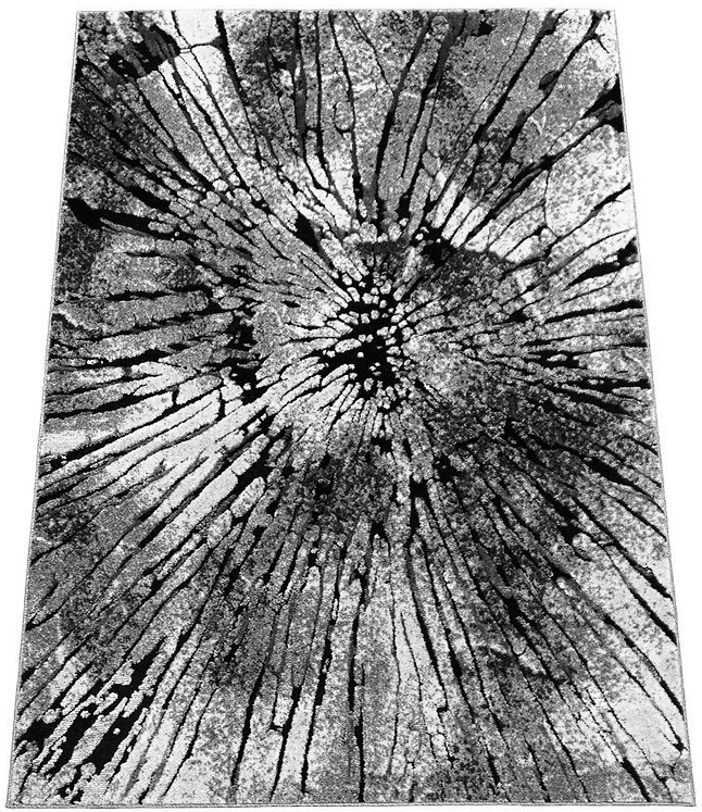 Koberec 280x370 Moderný Šedý Do Obývačky Spálne Hrubá Kvalitná