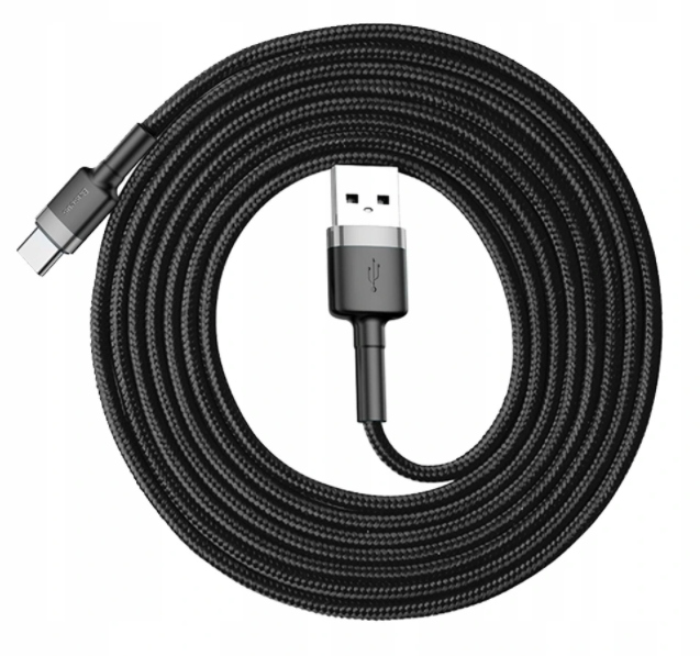 BASEUS KABEL USB TYPC DO ŁADOWARKI DO ŁADOWANIA 2M Złącza USB - USB typ C