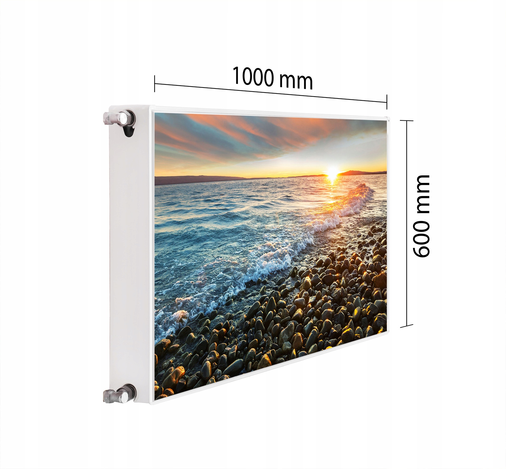 Kryt Na Radiátor Maskovač 100x60 Moře Podložka Magnet