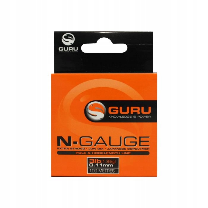 Żyłka Guru N-gauge 0.17MM 2.72KG 100M GNG17