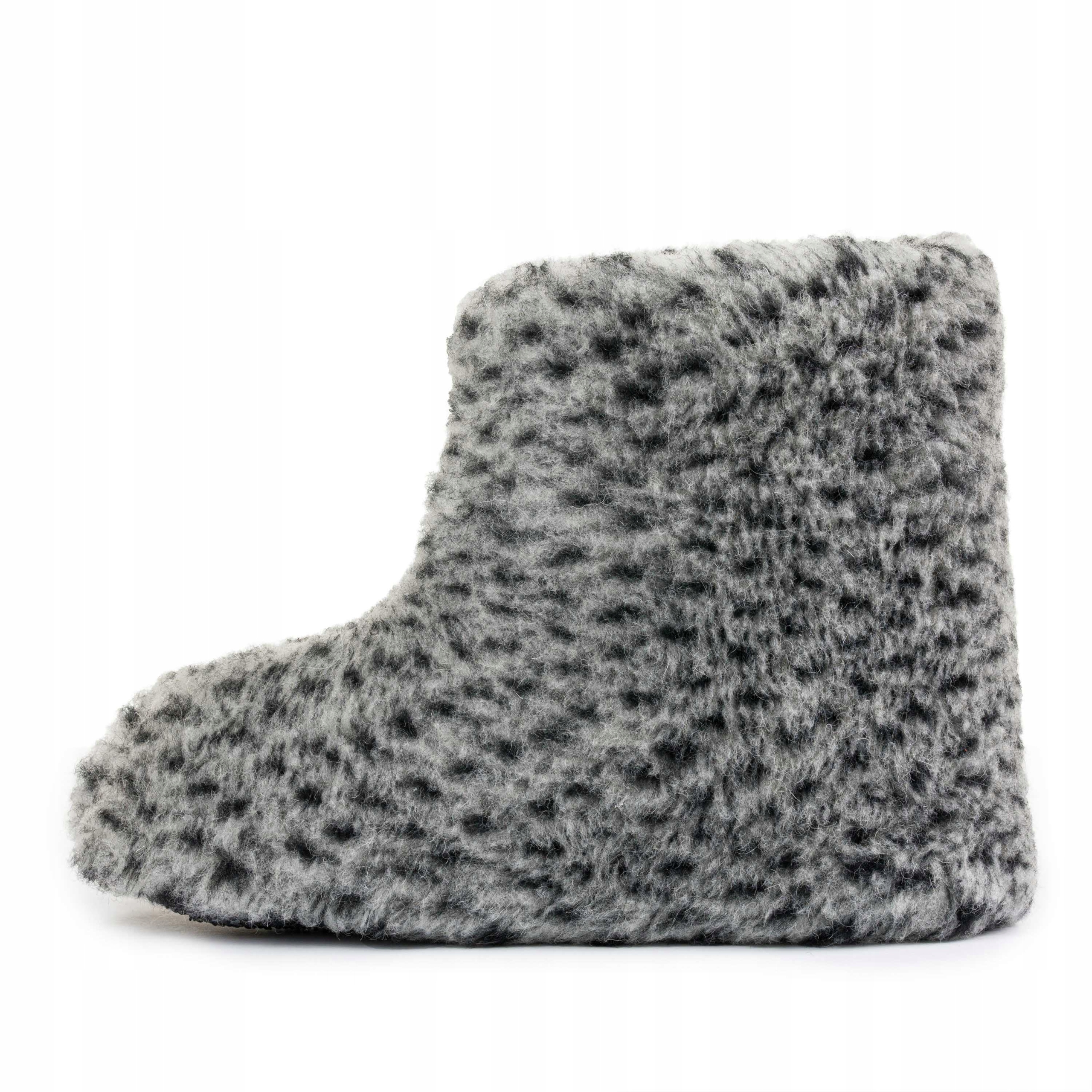 BAMBOSZE DAMSKIE WEŁNA CIAPY OCIEPLANE GÓRALSKIE ! Rozmiar 41