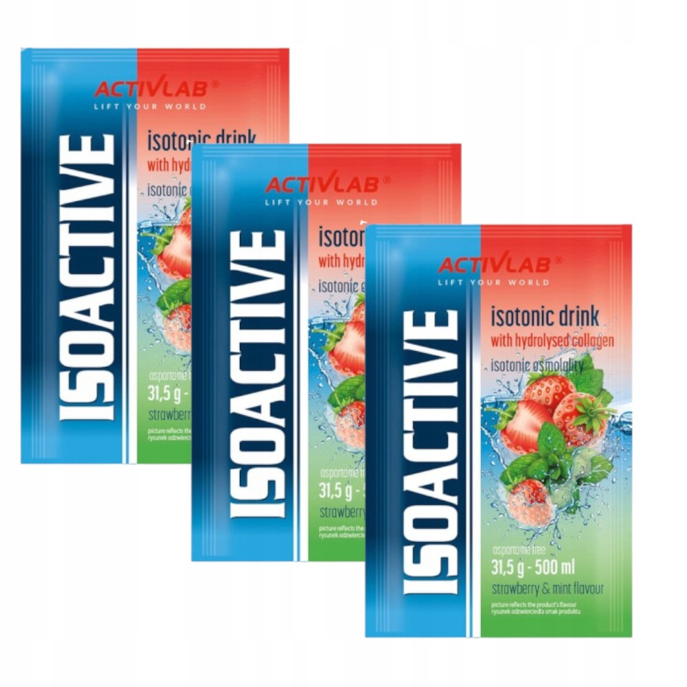 ACTIVLAB ISO ACTIVE 31.5 G NAPÓJ IZOTONICZNY ISO ENERGIA NAWODNIENIE Marka Activlab