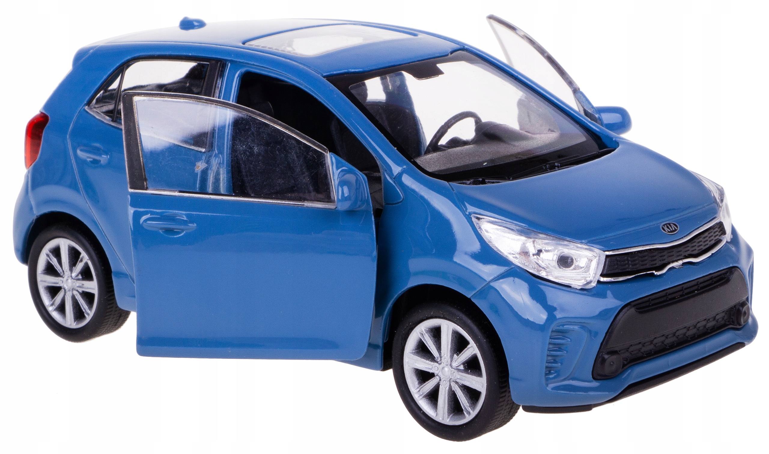 KIA NEW PICANTO MODEL METALOWY WELLY 1:34-39 NIEBIESKI