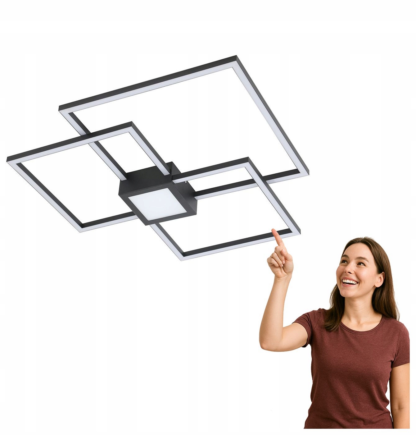 Led stropná lampa 38W Thabita 6868 Rabalux