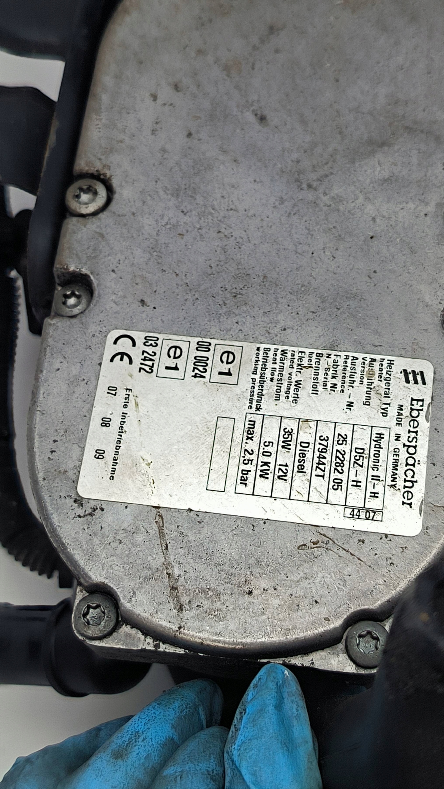 WEBASTO heizung 25228205 TOYOTA RAV-4 III