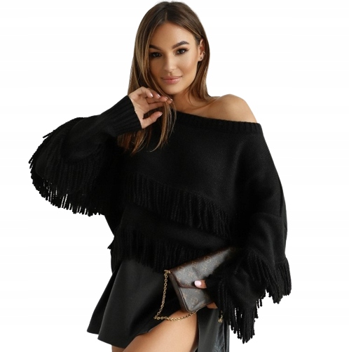 Cocomore Svetr Frzydzelki Černý New