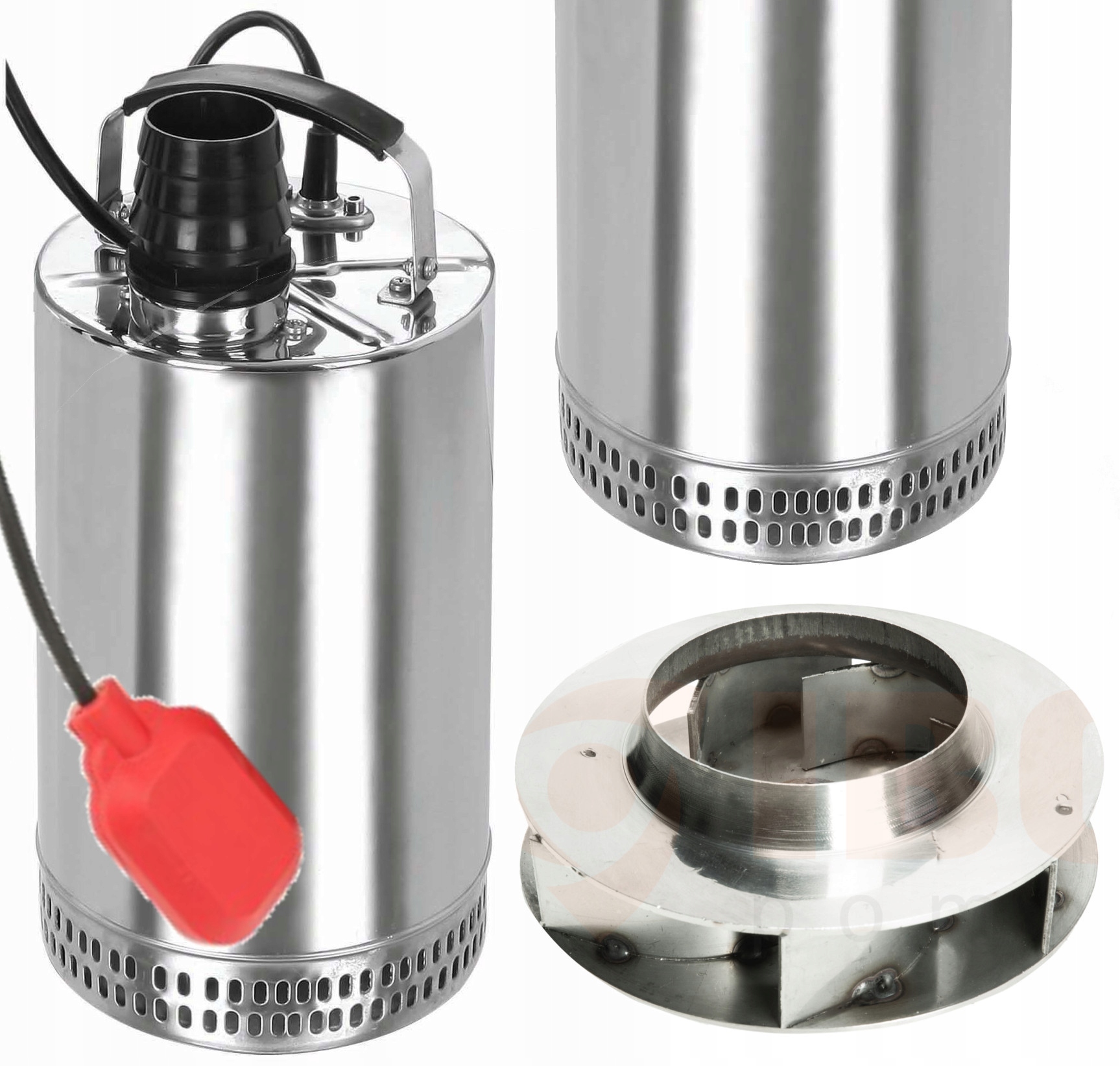 Ponorná Pumpa Na Čistú Vodu Ibo Swq 750 S Plovákom 750 W Nerez