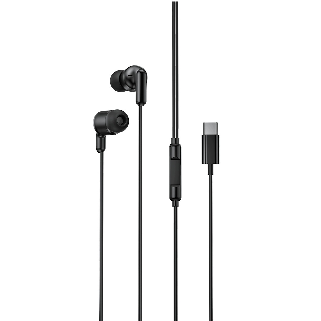 Xo słuchawki przewodowe EP84 Usb- C dokanałowe czarne Xo