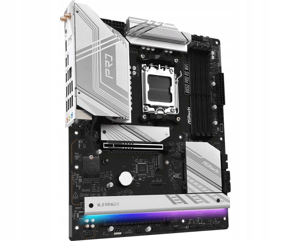 ASROCK B850 Pro RS WiFi ATX AM5 DDR5 — 6