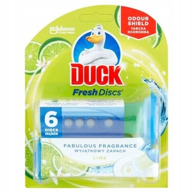 

Duck żelowy krążek do toalety limonka 36ml
