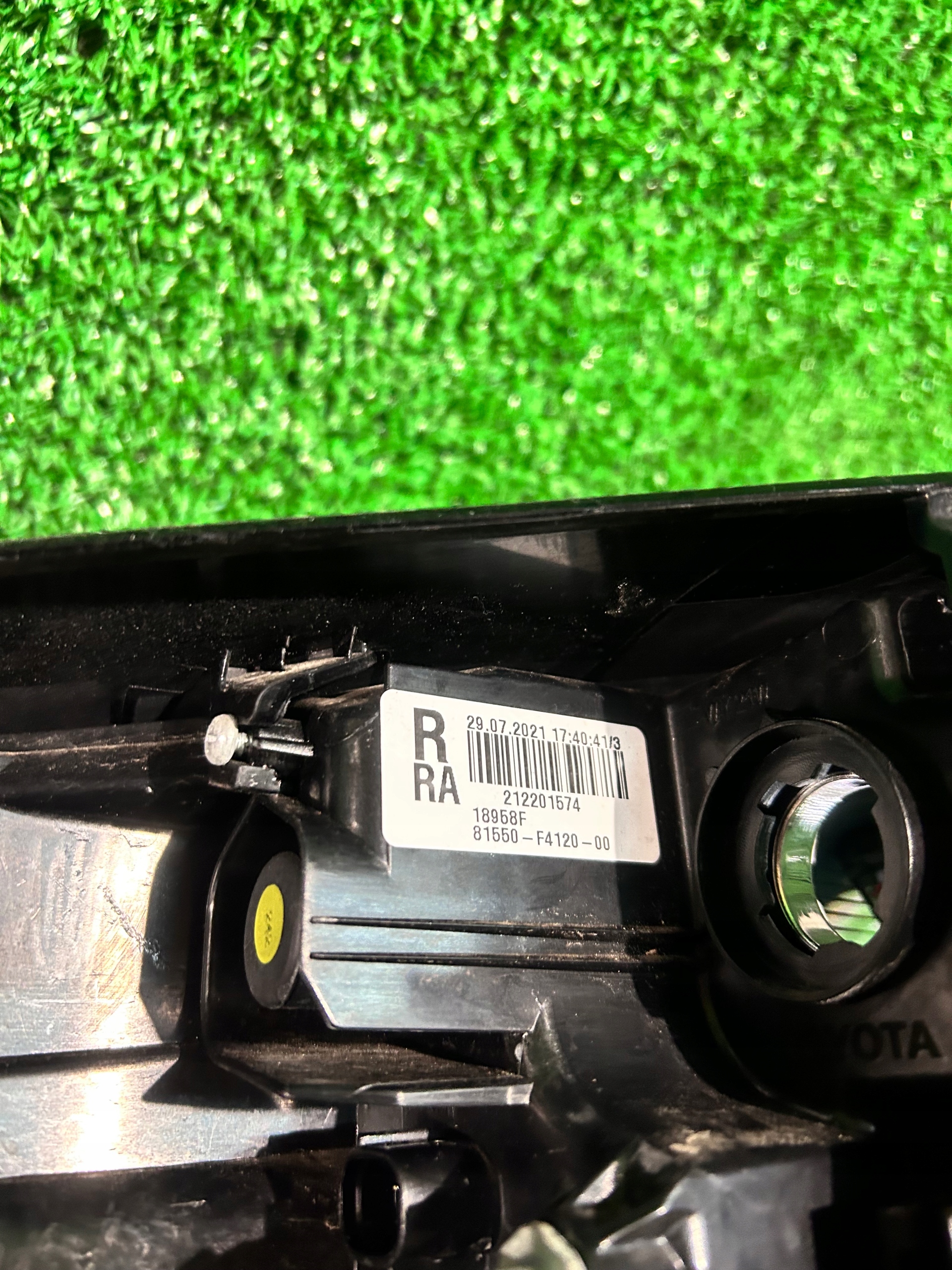 light rear right TOYOTA CH-R LIFT BLACK