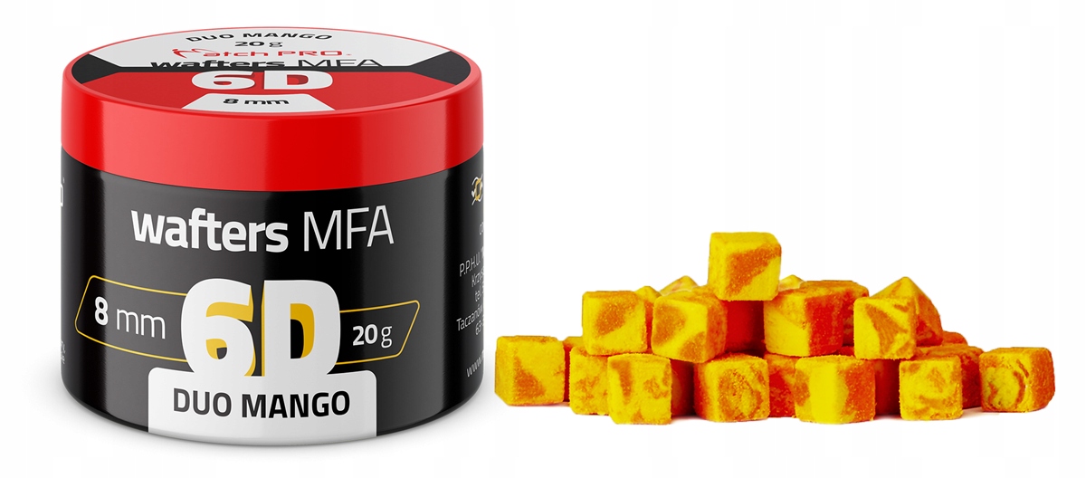 6d Wafters Mfa Duo Mango 8x8mm 20g Match Pro