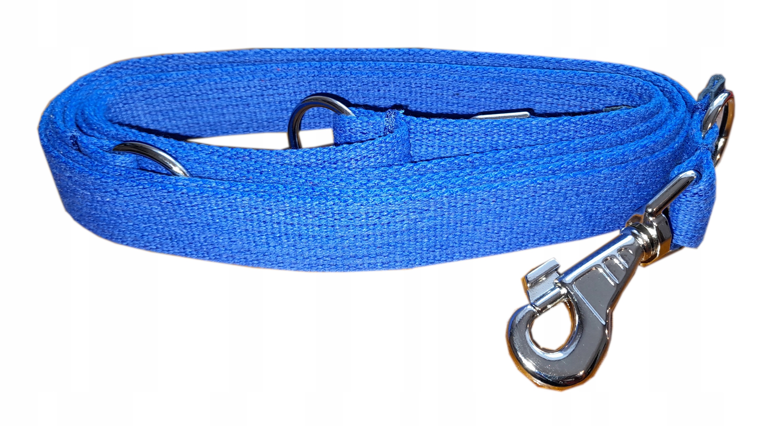 

Smycz Przepinana Bawełniana dla psa 3/2,4/1,7 m