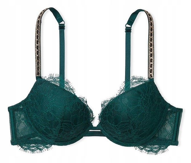 Podprsenka Victoria's Secret push-up řetízek se zirkony 70B (32B)