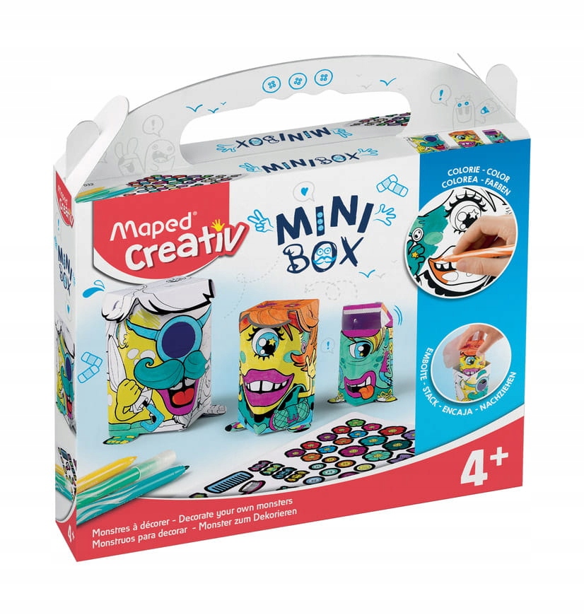 

Zestaw Creativ Potworne Potwory Maped