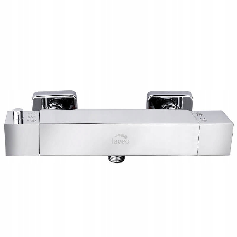 

Bateria Natryskowa Termostatyczna Kwadratowa Chrom