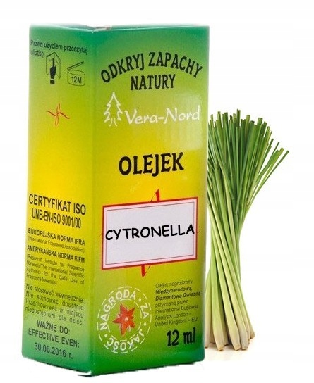 

Vera Nord Cytronella Olejek Zapachowy 12ml
