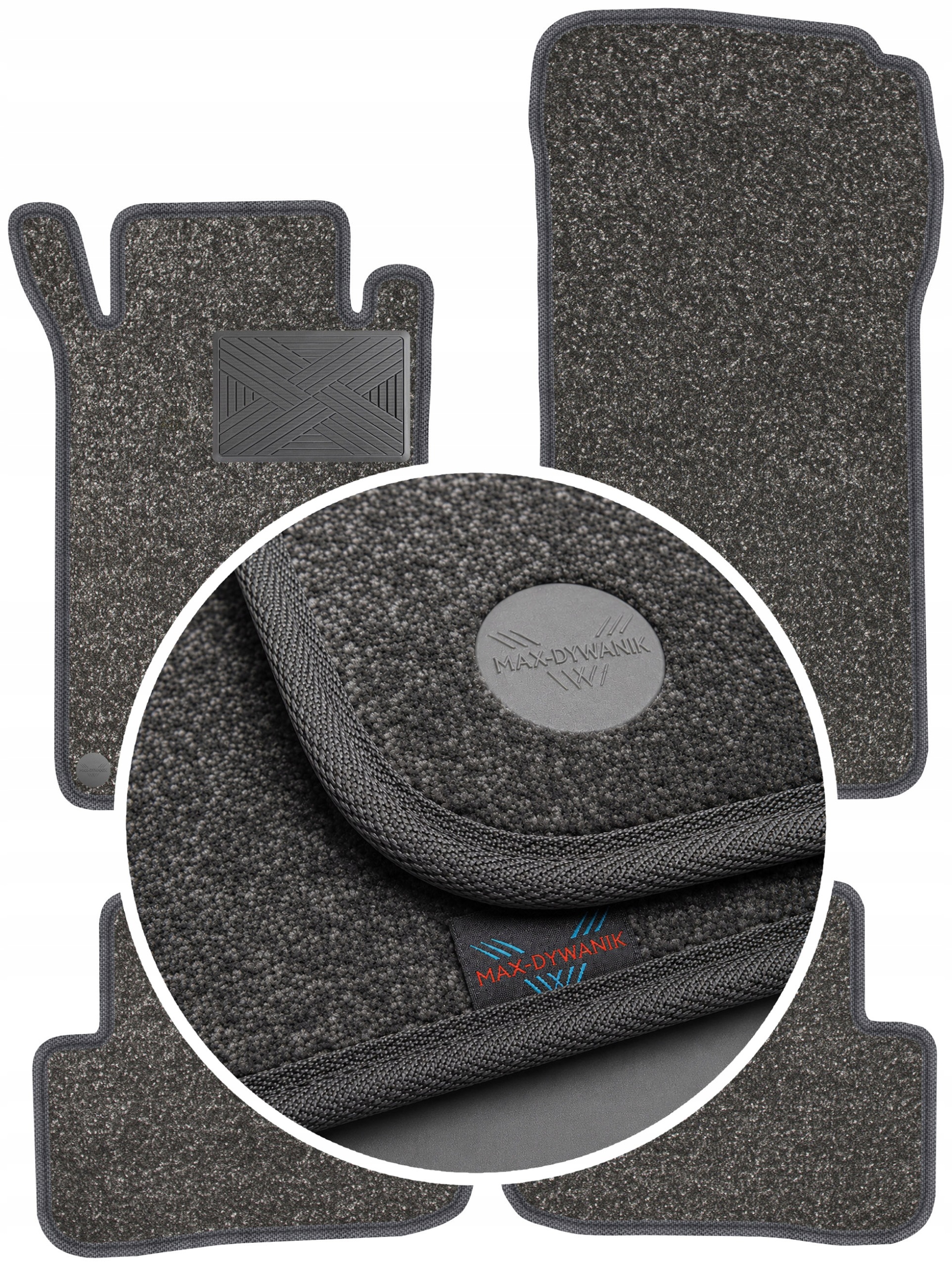 C-Klasa W203 Cp 2000-2006 Koberce do auta Perl-Line 12 mm