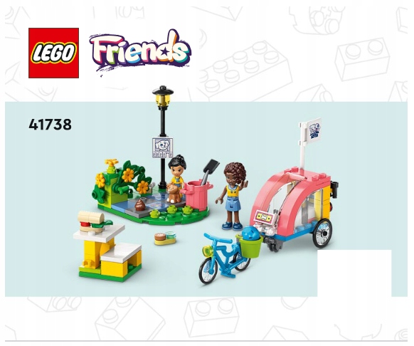 LEGO FRIENDS 41738 ROWER DO RATOWANIA PSÓW, LEGO Bohater LEGO Friends