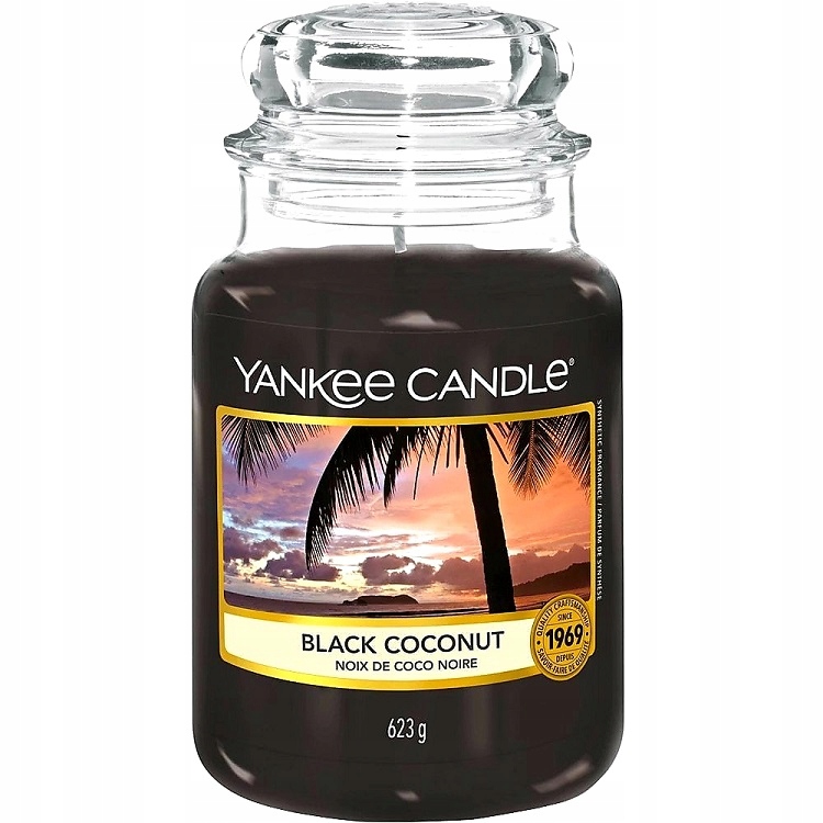 

Yankee Candle Black Coconut Świeca Kokos 623g