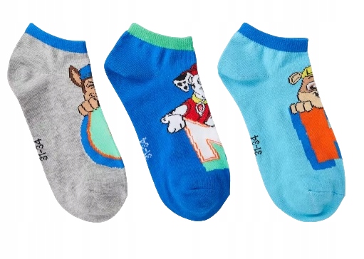 

Stopki Skarpetki do kostki Psi Patrol 27/30