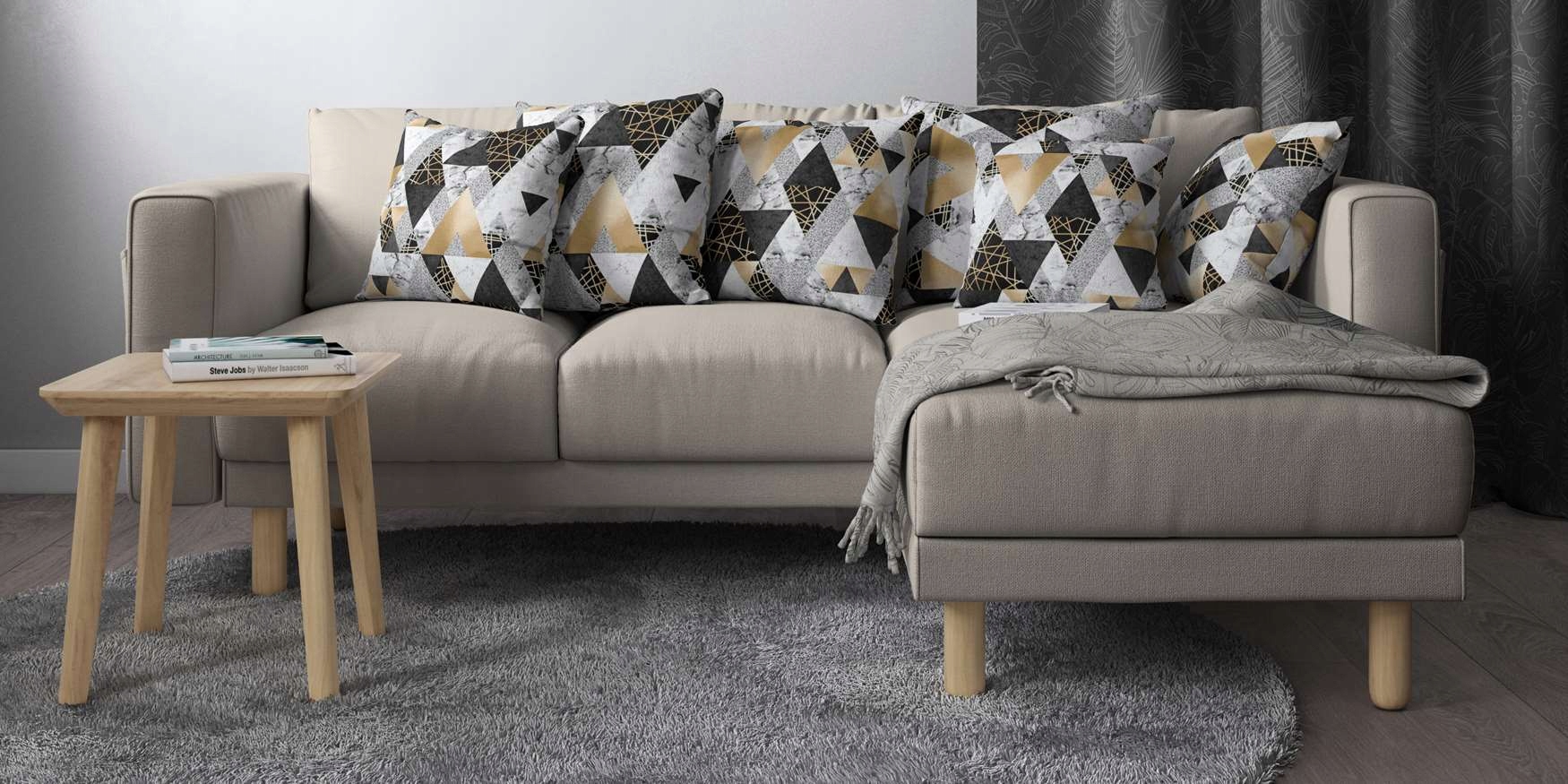 POSZEWKA NA PODUSZKĘ DEKORACYJNA 50x50 JASIEK 097 Rodzaj zapięcia zamek błyskawiczny