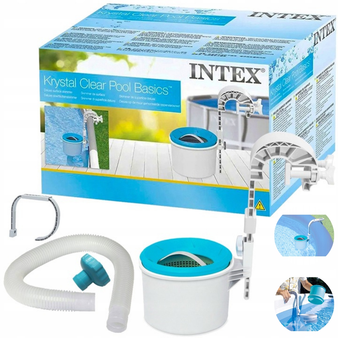 SKIMMER OCZYSZCZACZ POWIERZCHNIOWY DO WODY BASENU INTEX 28000